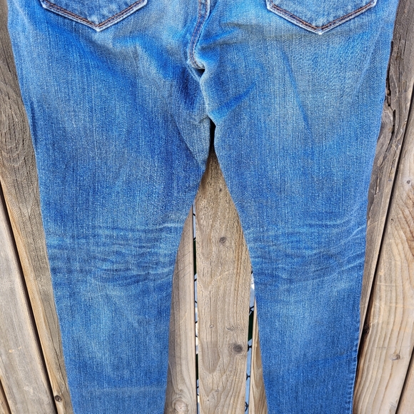 America Eagle Outfitters Blue Skinny Jeans Size 2 - Picture 15 of 16